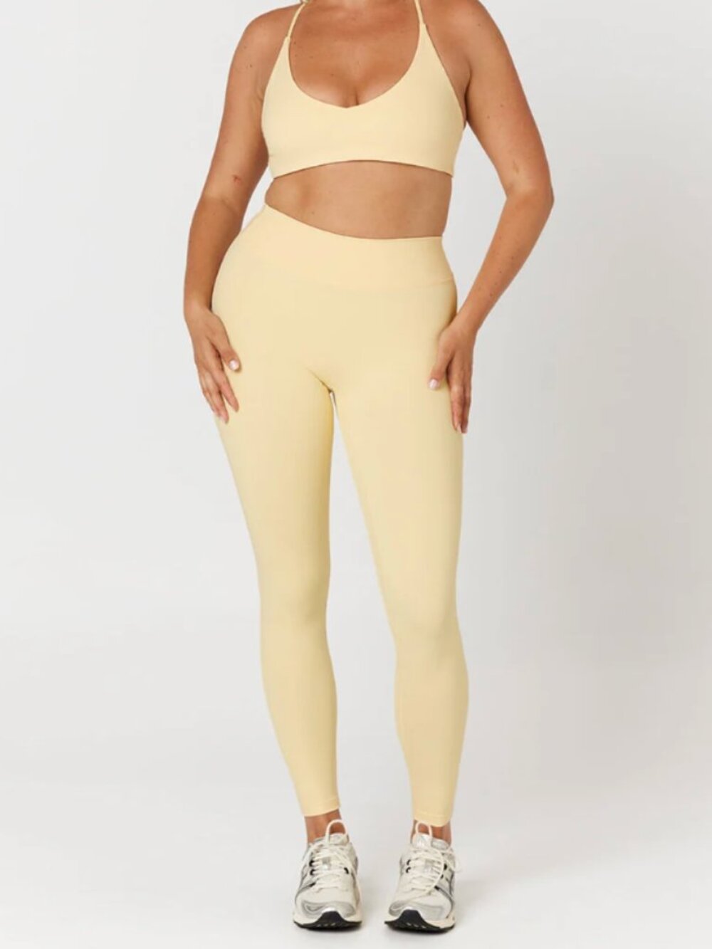 CSB Serenity Invisible Scrunch Leggings S Yellow